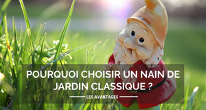 Why choose a classic garden gnome?