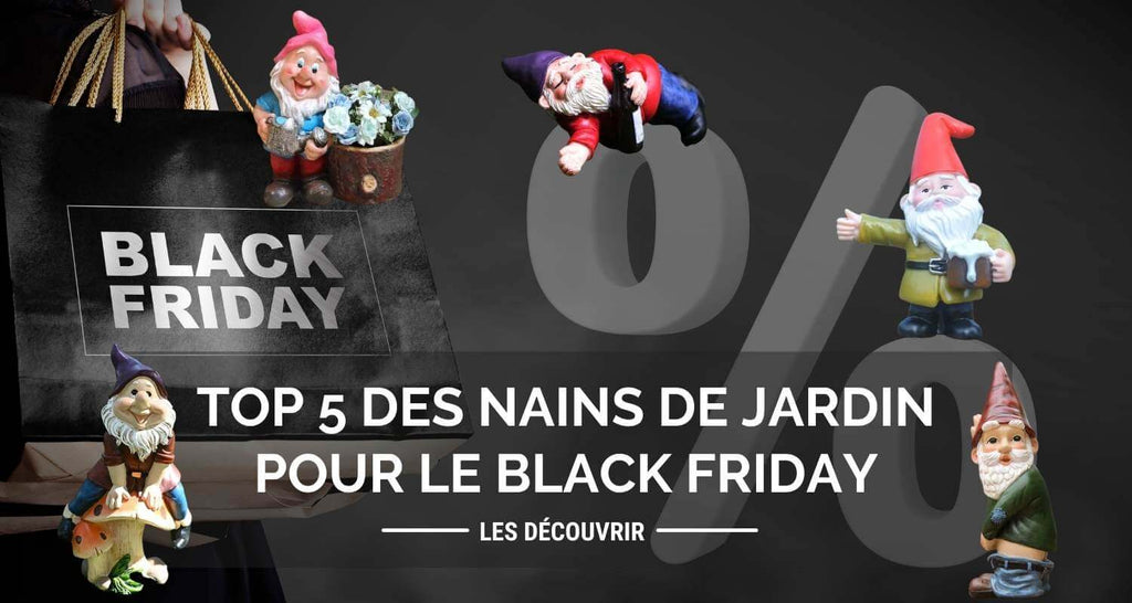 Top 5 des nains de jardin pour le Black Friday