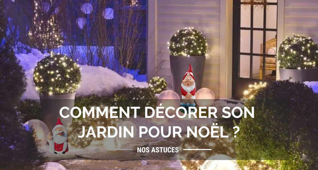 How to decorate your garden for Christmas?