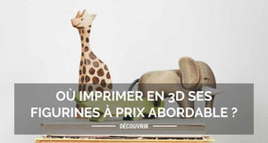 Où imprimer en 3d ses figurines à un prix abordable ?