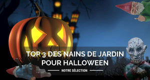 Top 3 des nains de jardin pour halloween