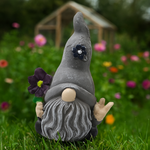 nain de jardin acier