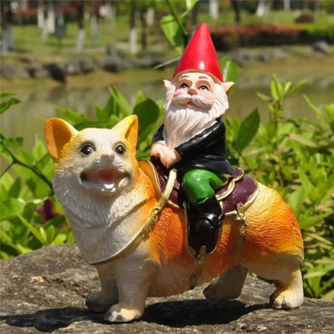 nain de jardin animaux chien