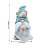 Nain de jardin coquillage dimensions