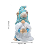 Nain de jardin coquillage dimensions