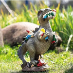 nain de jardin dinosaure