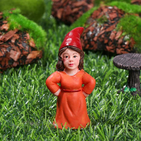 nain de jardin femme