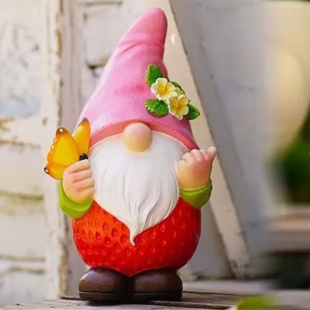 nain de jardin fruit fraise