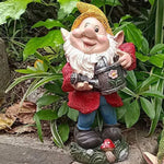 nain de jardin haut de gamme avec arrosoir