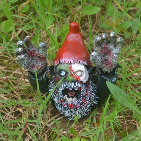 nain de jardin qui fait peur