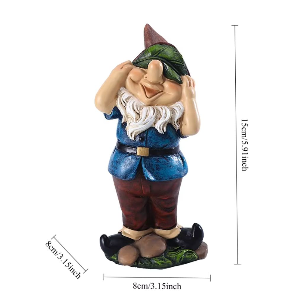 nain de jardin sage ne rien voir dimensions