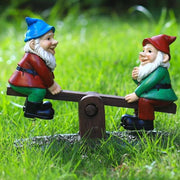 nain de jardin balançoire