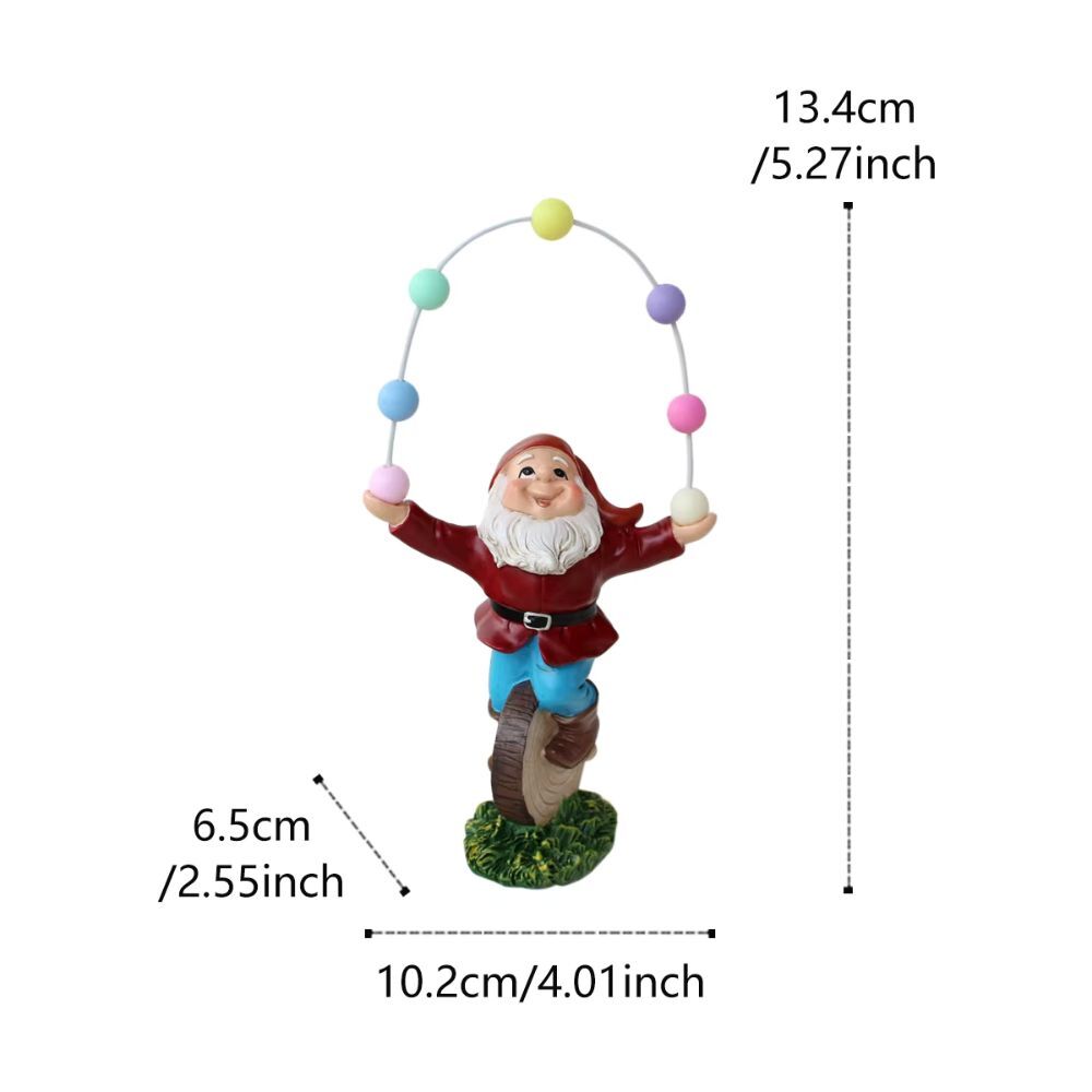 dimensions nain de jardin cirque
