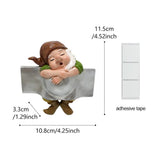 dimensions du nain de jardin dormeur