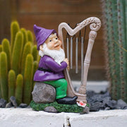 nain de jardin harpe