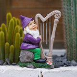 nain de jardin harpe