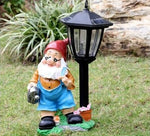 Giant garden gnome