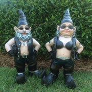 Nain de jardin bikers