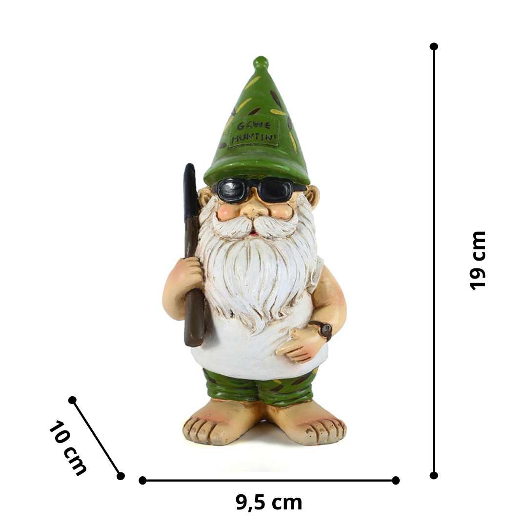Nain de jardin chasseur dimensions