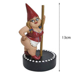 Nain de jardin stripteaseuse dimensions