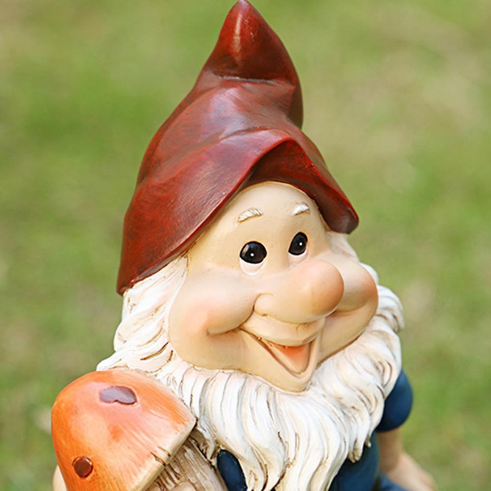 tête ancien nain de jardin