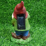 Neon garden gnome